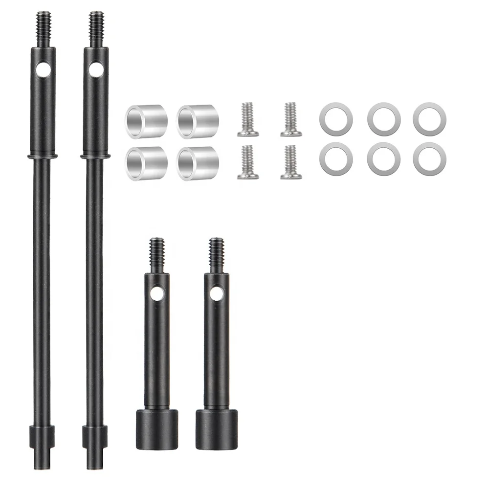 Metal Drive Shaft Cvd Joint Drive Shaft For 1/24 Scx24 Deadbolt C10 Rc