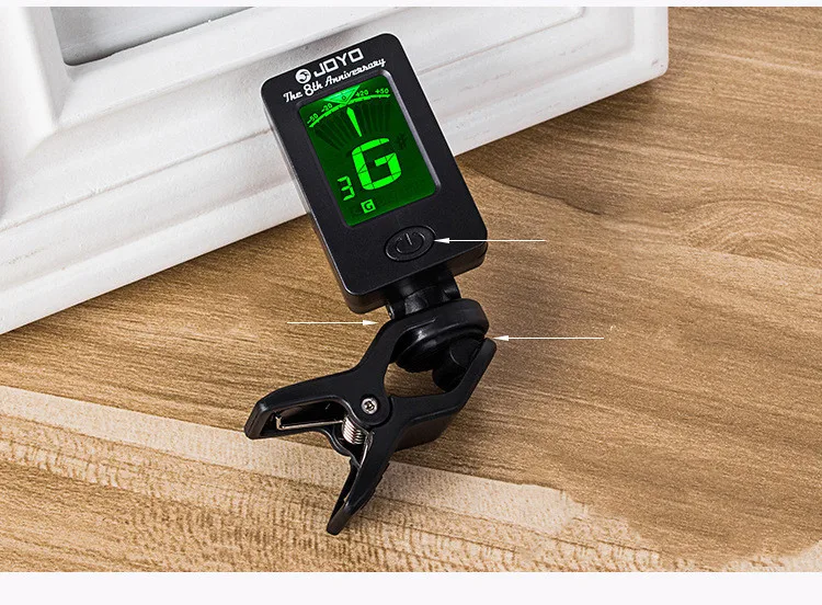 Made In China Joyo Jt01 Cheap Guitar Tuner Clip On Universal Bass Ukulele Violin Digital Guitar