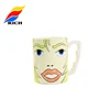 Custom Made Cheap Sublimation Blank Cartoon Print Ceramic Coffee Mug