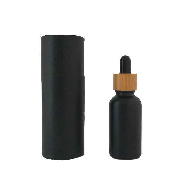 Download 10ml 30ml 50ml Cosmetic Packaging Recycled Kraft Cardboard White Brown Black Paper Tube For E ...