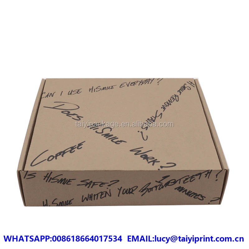 t-shirt jumbo kraft easy-fold box mailers