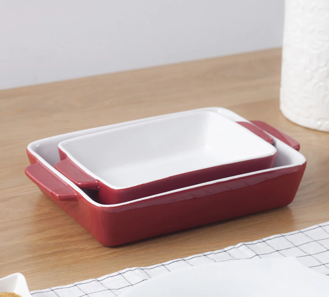 耐热微波炉烤盘菜矩形烤盘 - buy baking tray,baking pan,oven