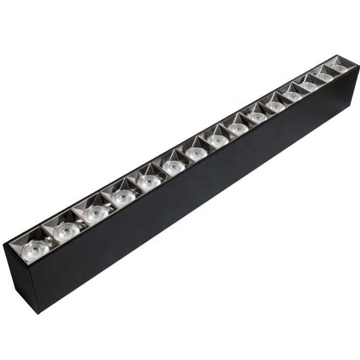 
LED Grille Light 3M 90W indirect direct light pendant surface-mounted LED linear light 