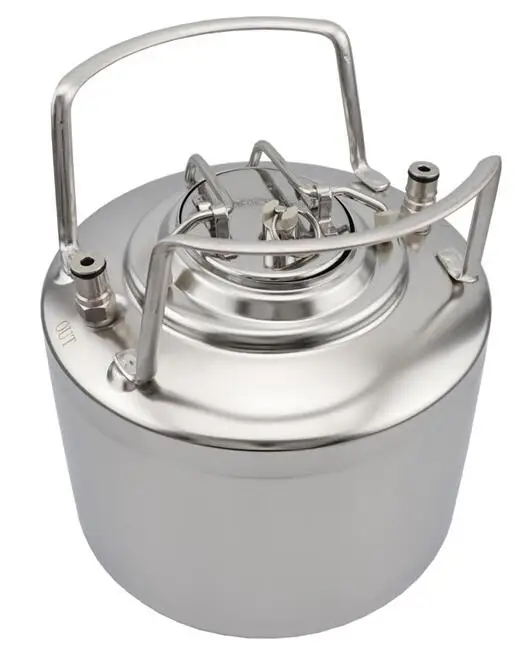 Ball Lock Corny Keg 6l With Keg Lid And Pressure Valve For Homebrew
