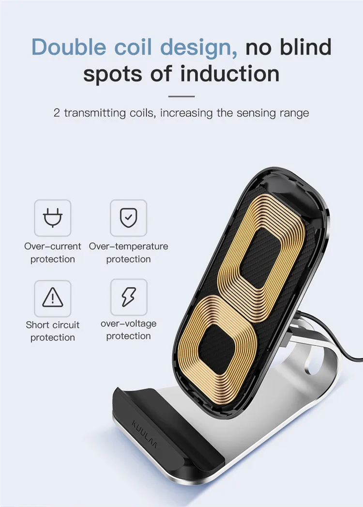   mobile wireless charger stand