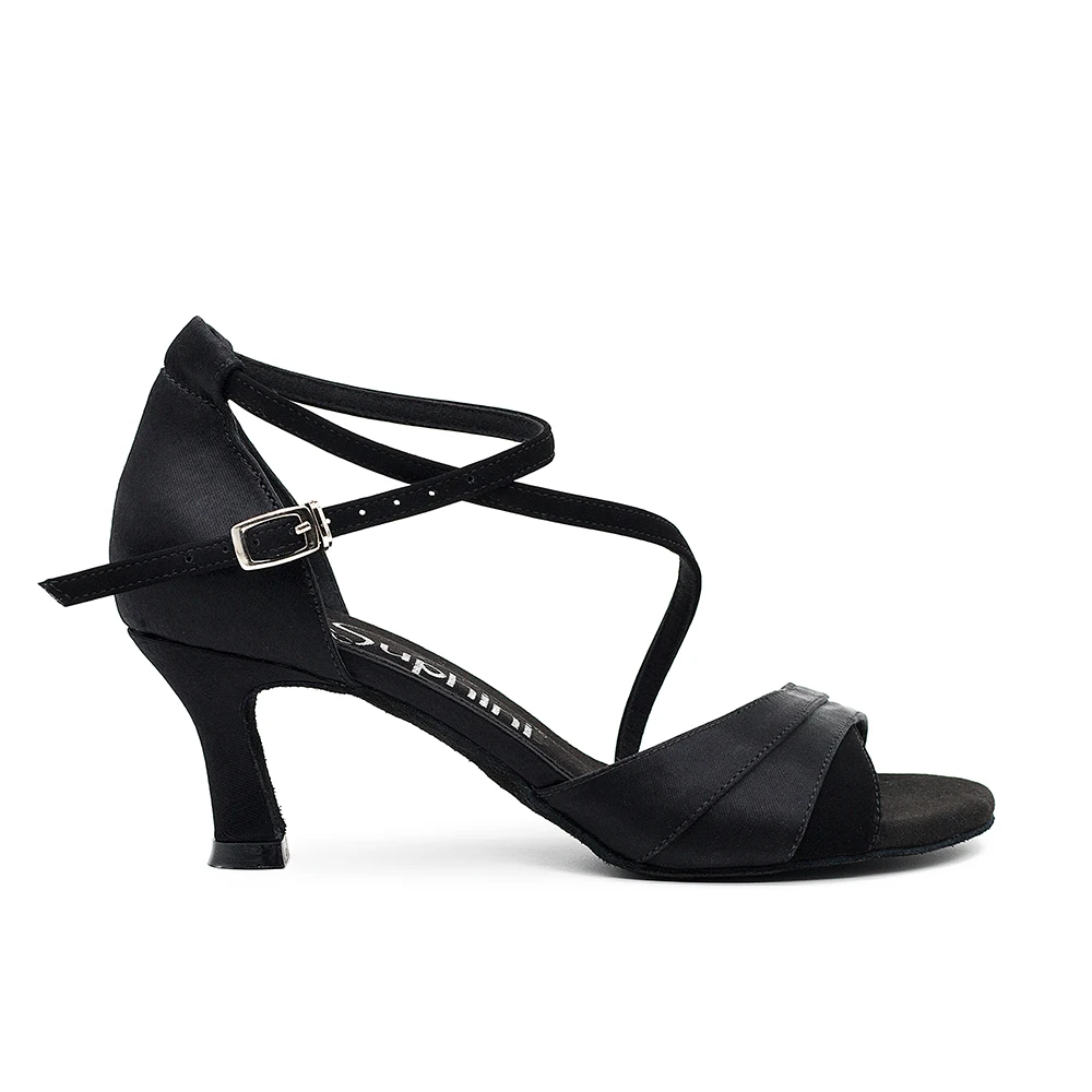 Chaussures Danse Latine Femme - Talon Haut, Sangle Cheville, Semelle Antidérapante - Pour Salsa, Tango, Bachata