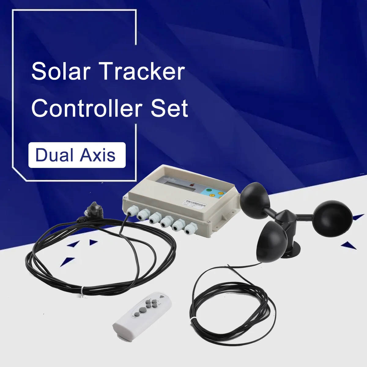 Lcd-bildschirm Dual Axis Solar Trackingcontroller Set Sun Tracker ...