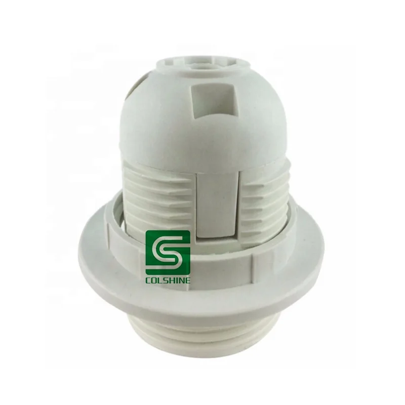 E27 Plastic Lamp Holder E27 Edison Screw Light Bulb Socket Holder