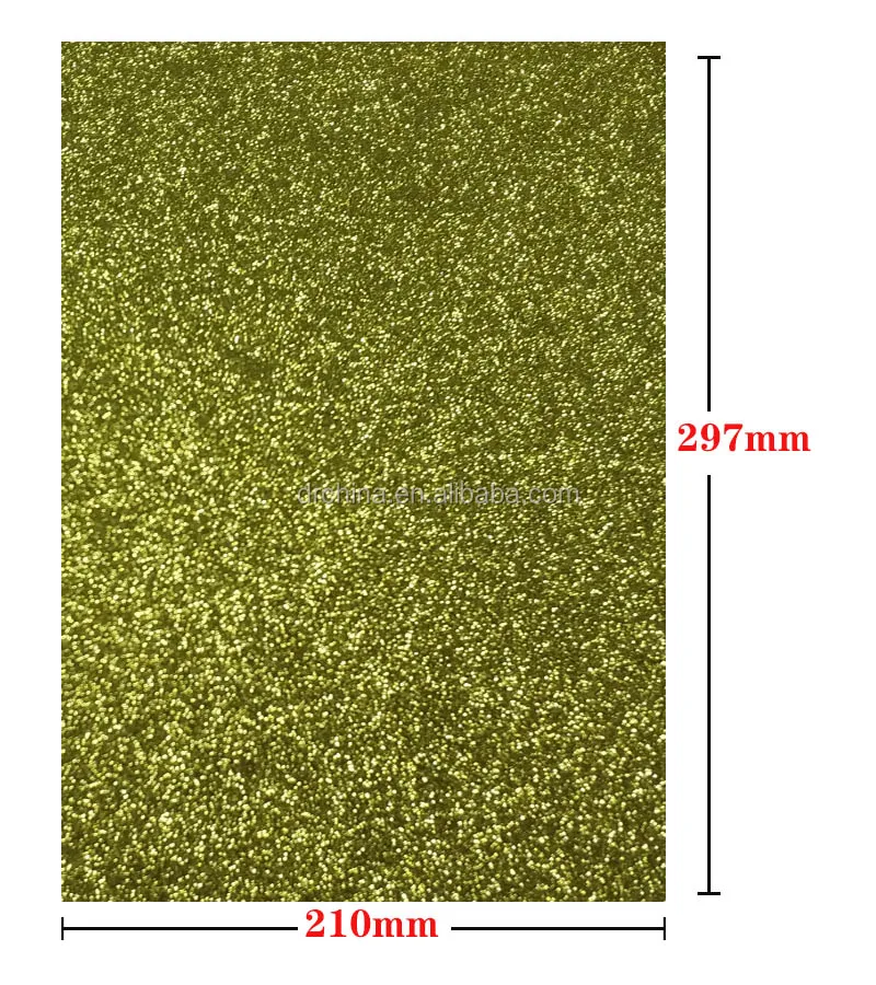 China Factory Suppliers Assorted Glitter Cardstock Paper A4 250 Gsm