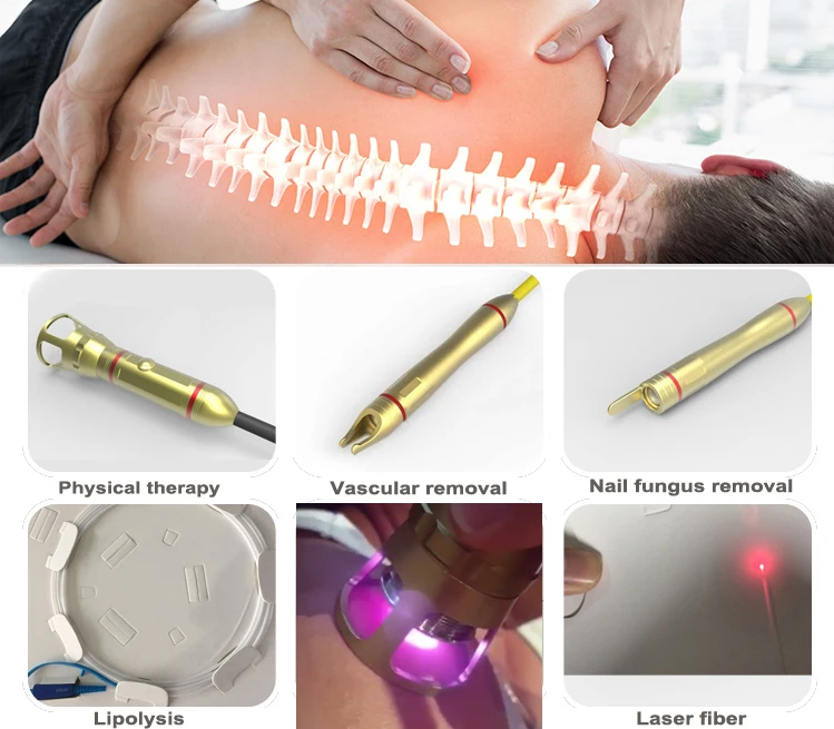 980nm class 4 laser for physiotherapy body pain relief Joint Back Pain Management muscles, ligaments, bones 