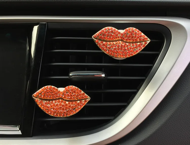 Hot Selling Rhinestone Car Air Freshener In Bulk Bling Diamond Crystal