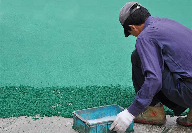 Rubber Granules Worker 1