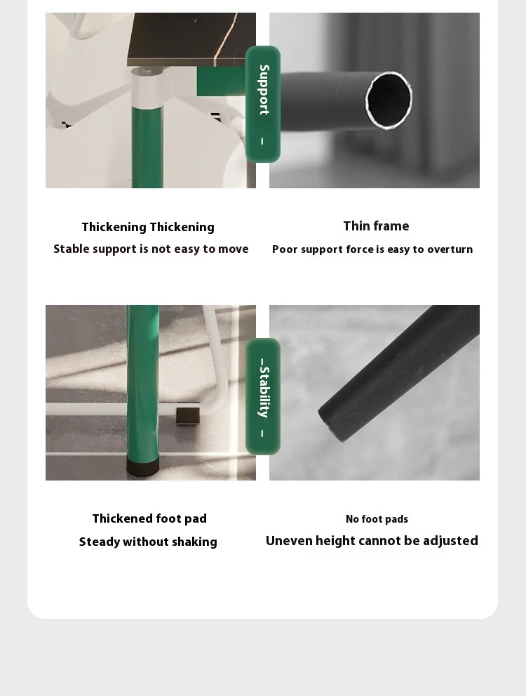 product modern four person school canteen dining table chair one piece metal combination for hotel outdoor bedroom hospital use-11