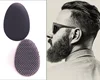 portable commercial plastic small comb folding beard brush
