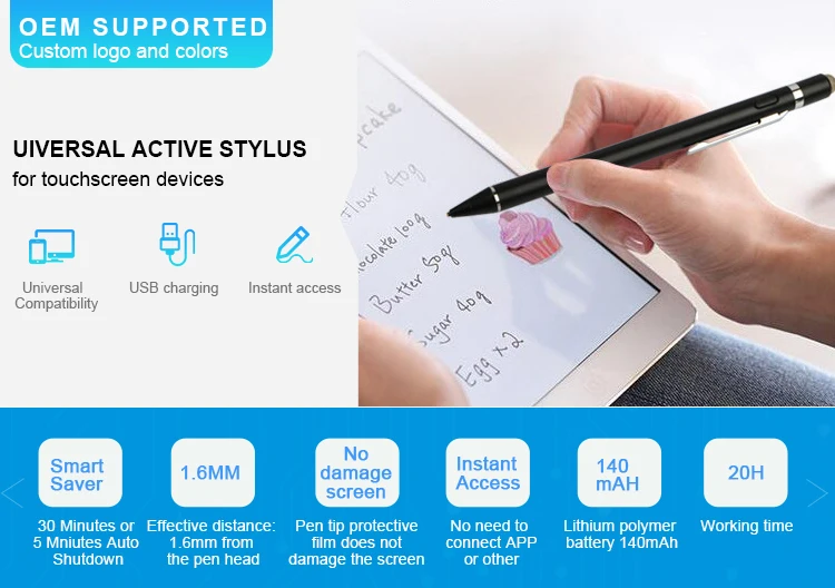 capacitive stylus pen