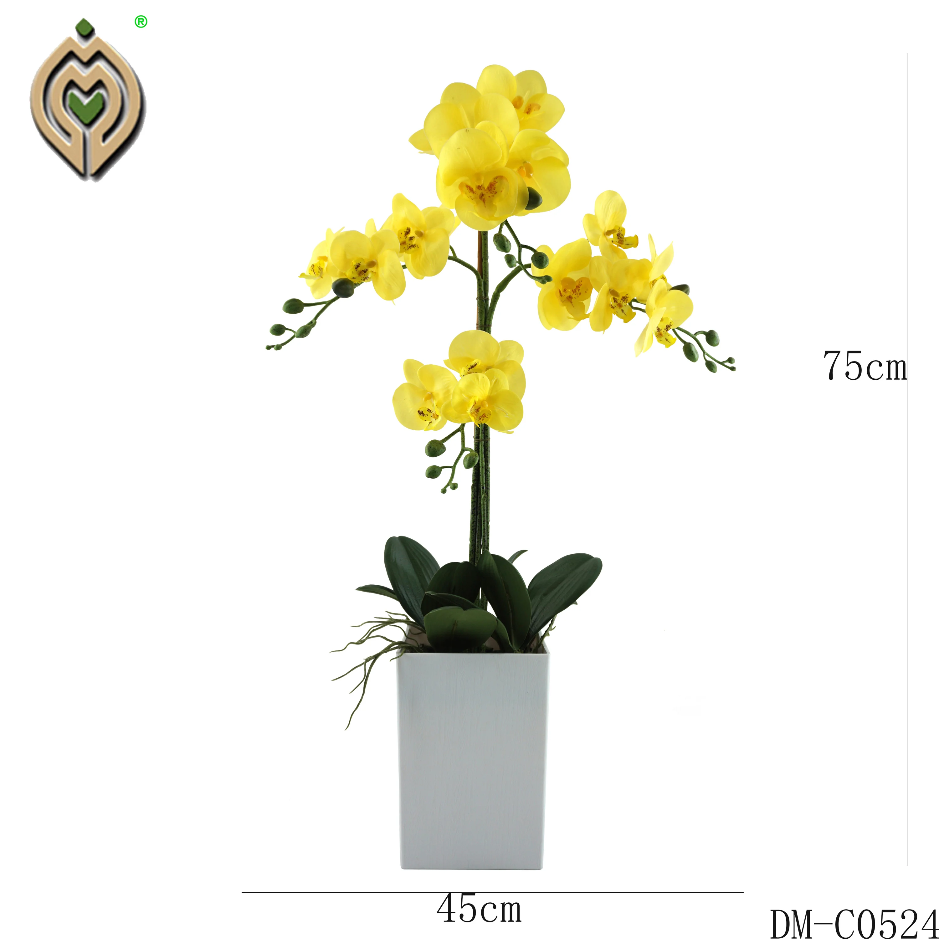 Artificial Flower Phalaenopsis Artificial Flower Wedding Flower Orchid