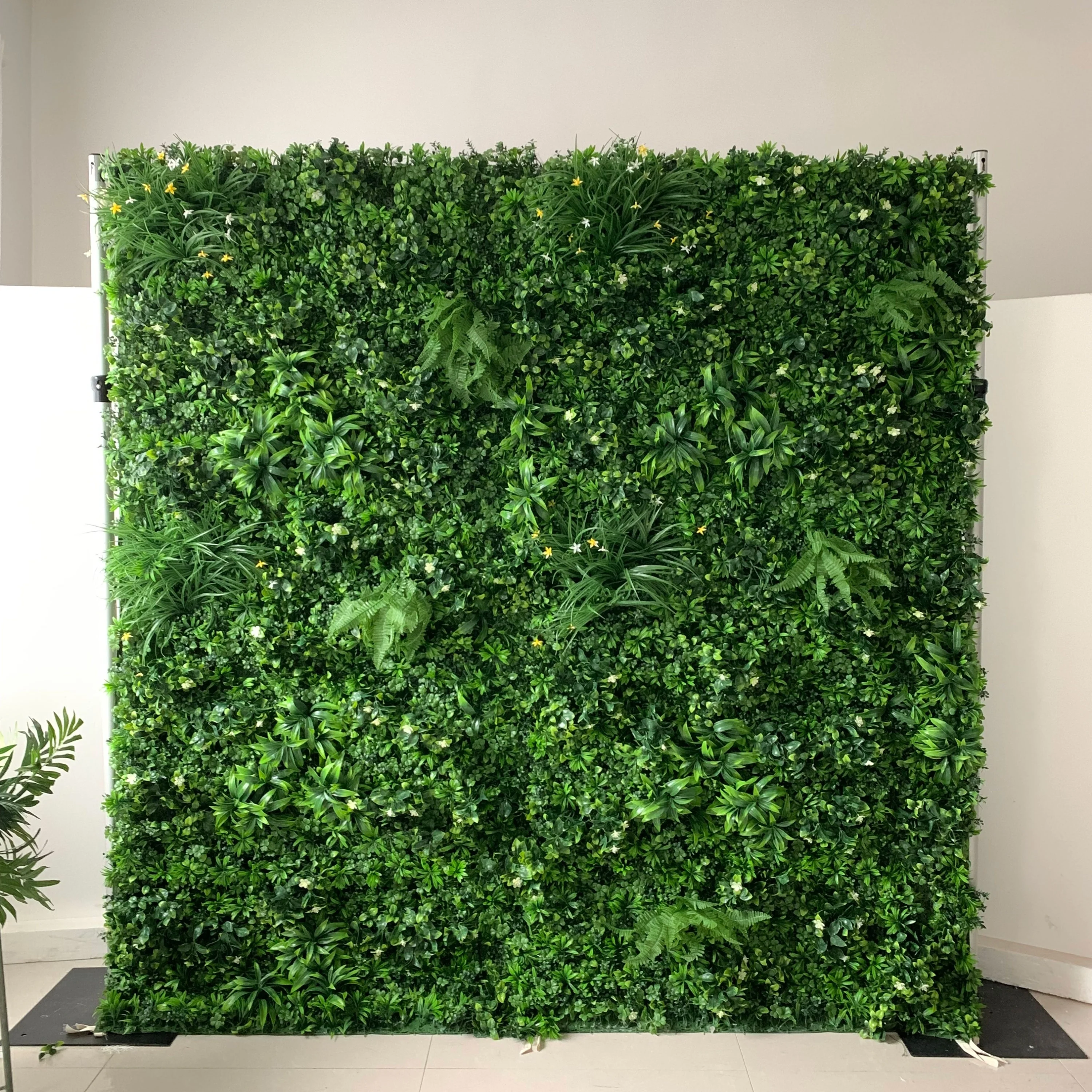 8ftx8ft Roll Up Grass Wall Decor Hot Sale Artificial Plant Wall High
