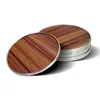 customized 6pcs Drink Coaster Tea Coffee Cup Mat Pads Cork Wood Table Decor Tableware NEW