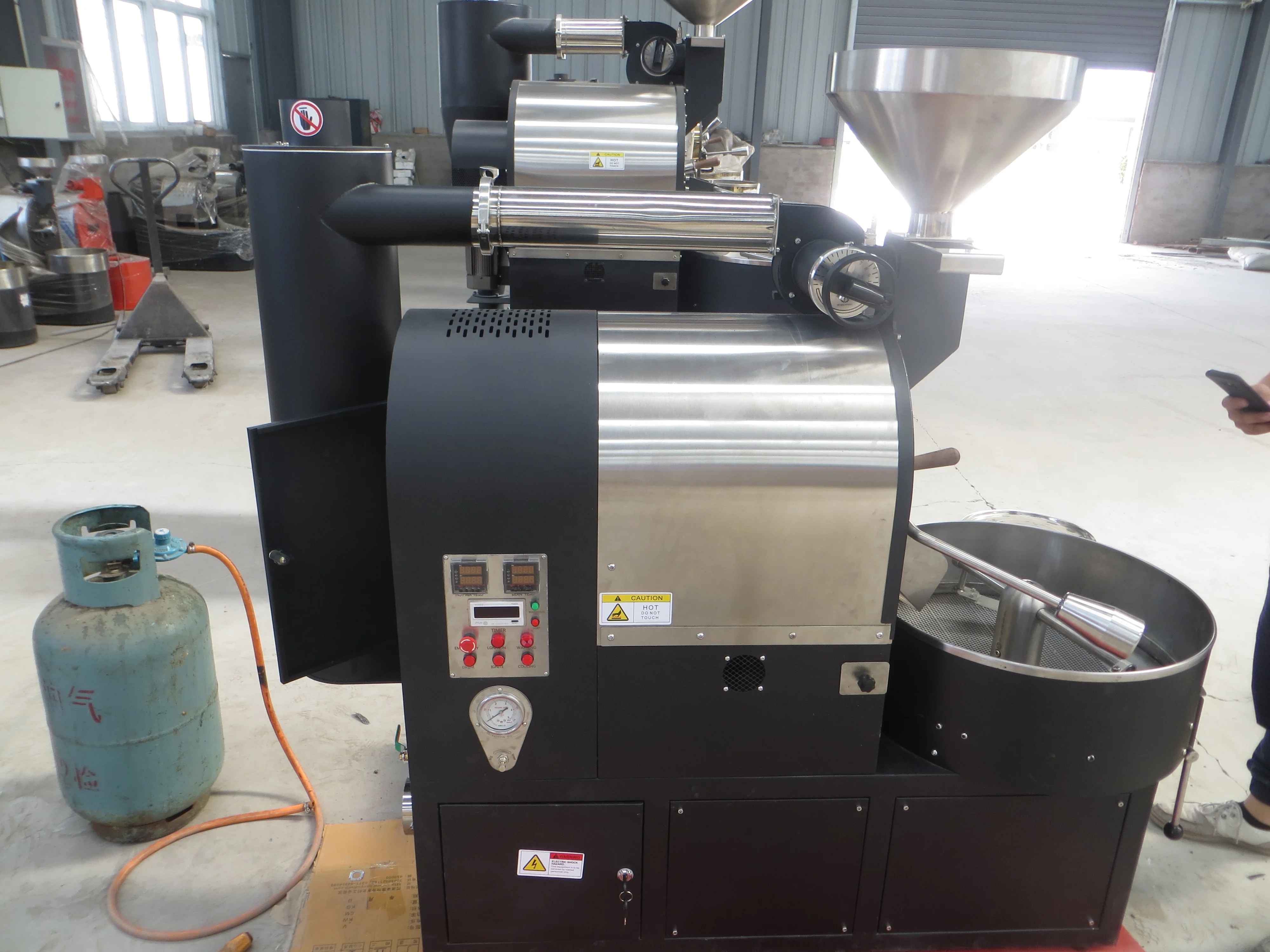 Commercial Coffee Bean Roaster Machine Machines 1 Kg Electric Burner