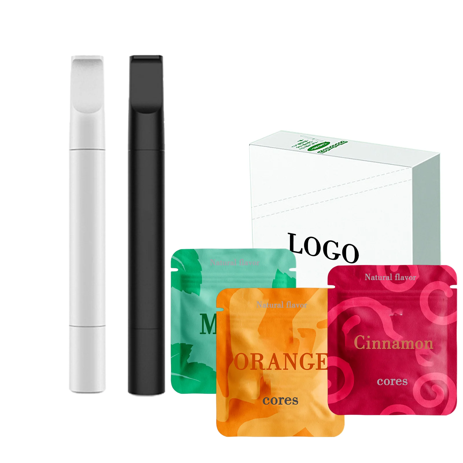 Custom Flavored Free Nicotine Quit Smoking Stick Smokeless Aromatherapy Air  Inhaler Flavor Cores 5ml Capacity 3-Year Shelf Life