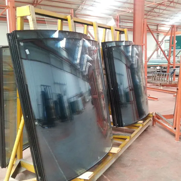 China Argon Glass Insulated Low-e Insulated Glass For Curtain Wall