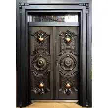 Fotos de comercial de madeira janelas e portas perfil lowes portas de entrada de ferro forjado exterior vidro da porta de a&ccedil;o com vidro