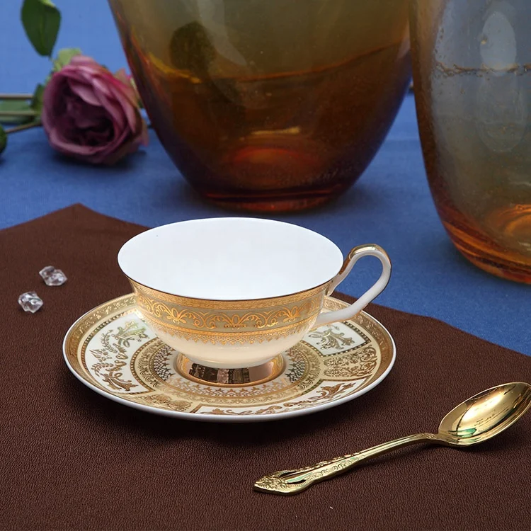 ceramic tea cup and saucer