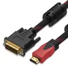 5FT 1.5 M HDMI to DVI DVI-D cable 24+1 pin adapter cables 1080p for LCD DVD HDTV XBOX PS3 High speed hdmi cable