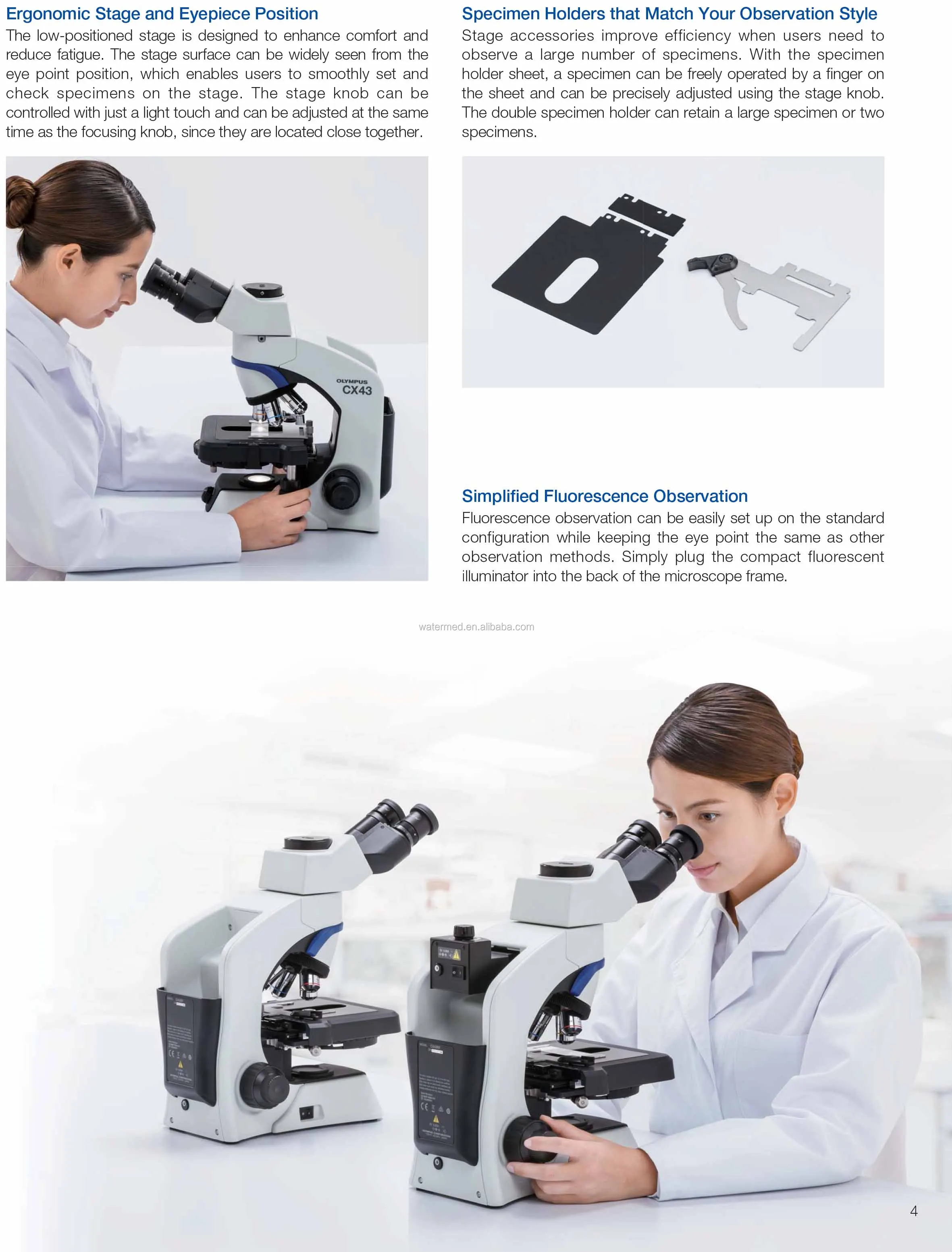 Binocular Biological Microscope Cx Series Cx43 Microscope Buy