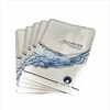 Custom printed aluminum foil flat pouch plastic facial mask packaging bag