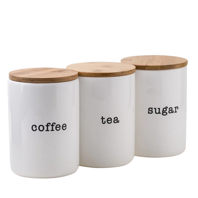 Баночка для сахара. Деревянная крышка для банки. Керамические банки для чая. Керамические баночки для чая и кофе.