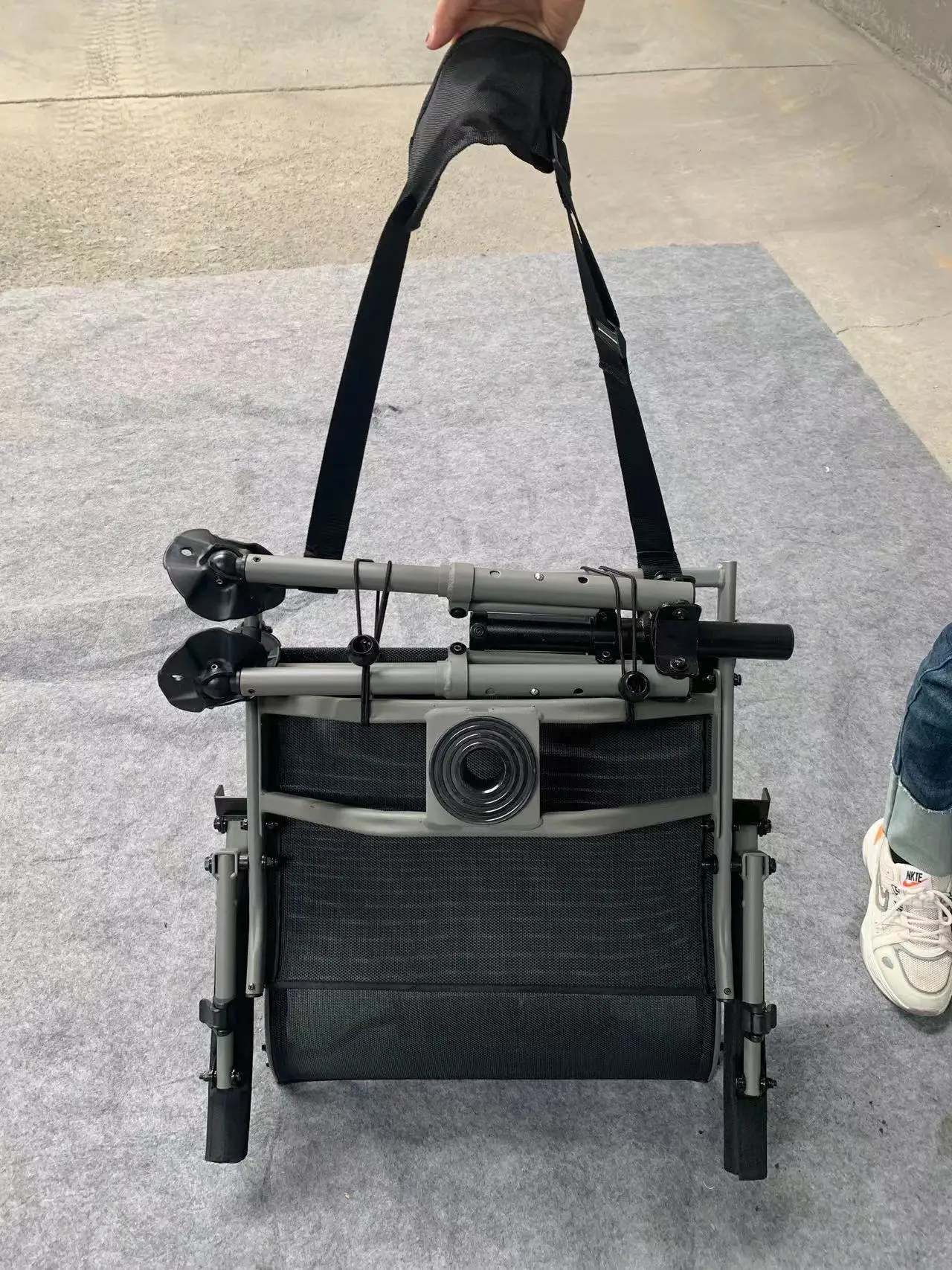 Hunter Blind Chair,4 Legs Adjustable Height Hunting Seats With Armrest