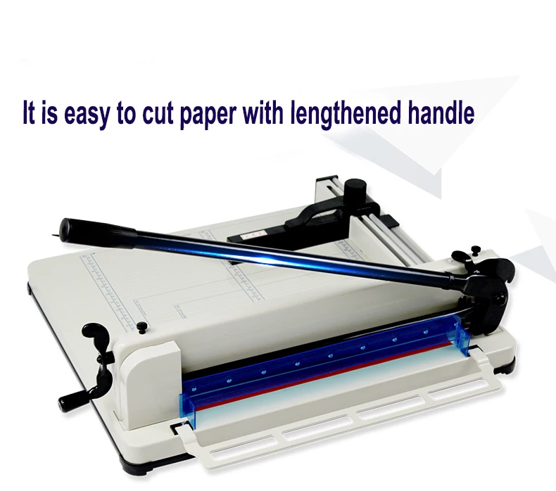 YG 858 A3 guillotine manual paper cutter trimmer machine, View paper ...