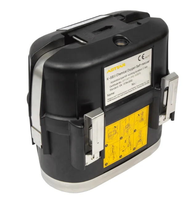 CE certified mining self rescuer, K-SB30 self contained self-rescuer