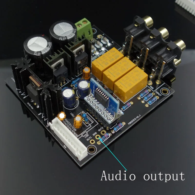 Taidacent Lcd Display Preamplifier Remote Control Pga2310 Pga2311