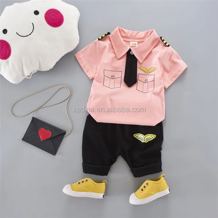14 Years Old Boy Clothes Sets T Shirt + Shorts Two Piece Outfits Baby