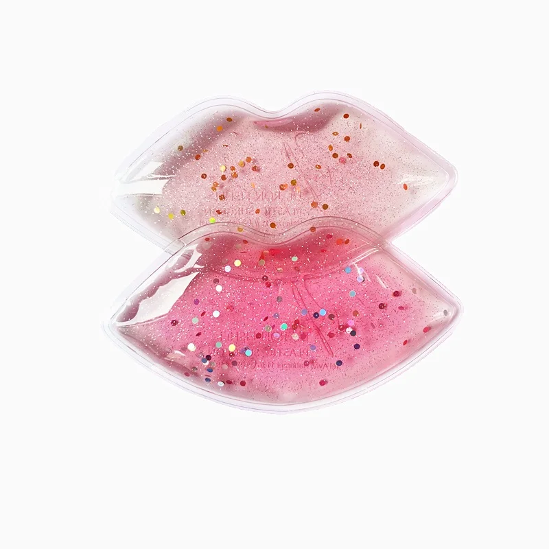 Factory Custom Lip Ice Pack,Glitter Lip Ice Pack Buy Glitter Lip Ice