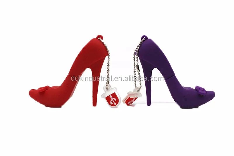 Hot high-heeled shoes USB Flash Drive Memory U Disk 4g 16g 32g 64GB Card Stick Gift Pendrive Key Creativo Gift for lady - ANKUX.COM