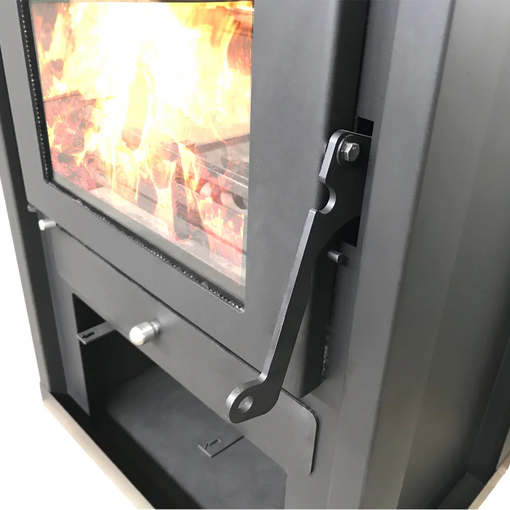 Indoor Usage Cold Rolled Steel Freestanding Wood Burning Stove Wood