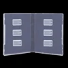 WEISHENG 21MM PP 6-SD Memory SIM Card Case Packaging Multi Storage Box With Tray Clear Wholesale