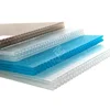 Polycarbonate Factory 8mm Clear and Lake Blue Plastic Honeycomb Sheet