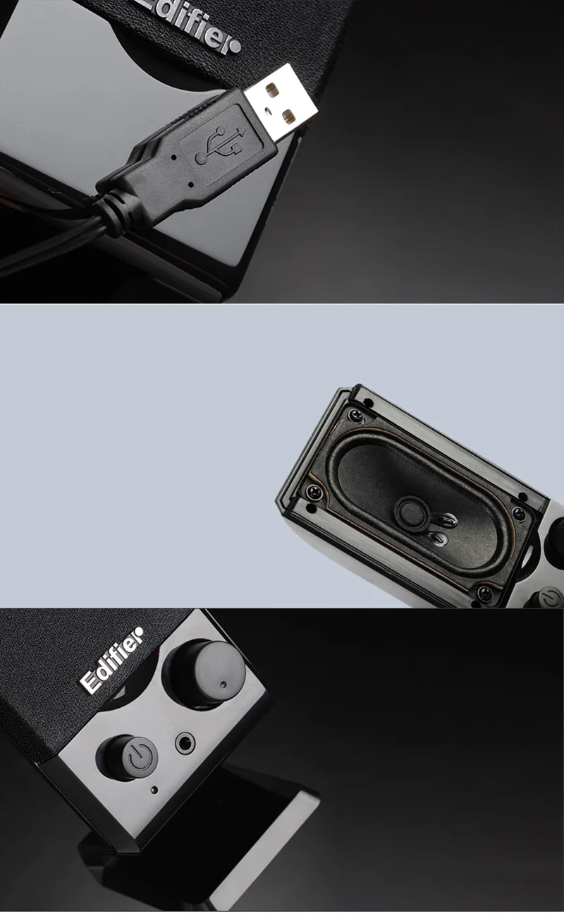 Edifier R10U USB2.0 Mini Desktop Laptop Speaker Small Audio Subwoofer - ANKUX.COM