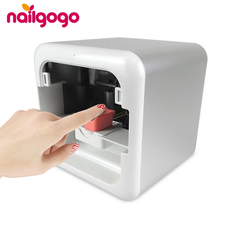 Nailgogo Hot Sale Smart Nail Equipments Finger And Toes Nail Printing Intelligent 2 In 1 Nail Printer