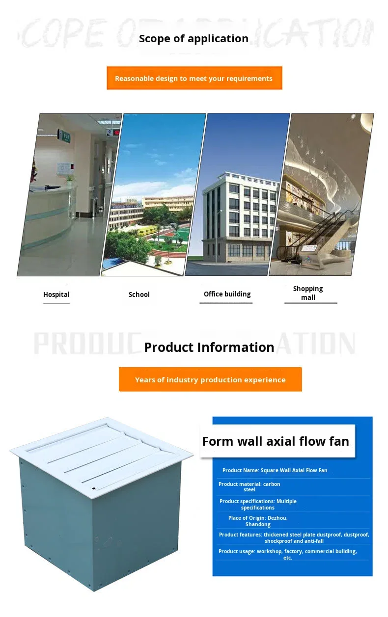 Axial Flow Exhaust Fan, Stainless, Steel, Explosion-proof - detail 4