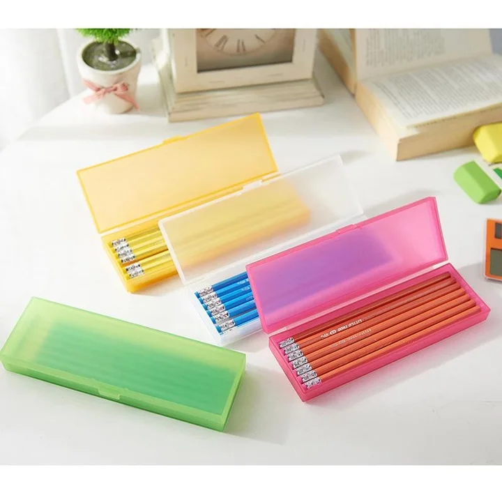 Matte Hard Plastic Pencil Box Case Plastic Pen Case Buy Plastic Pen Case,Plastic Pencil Box