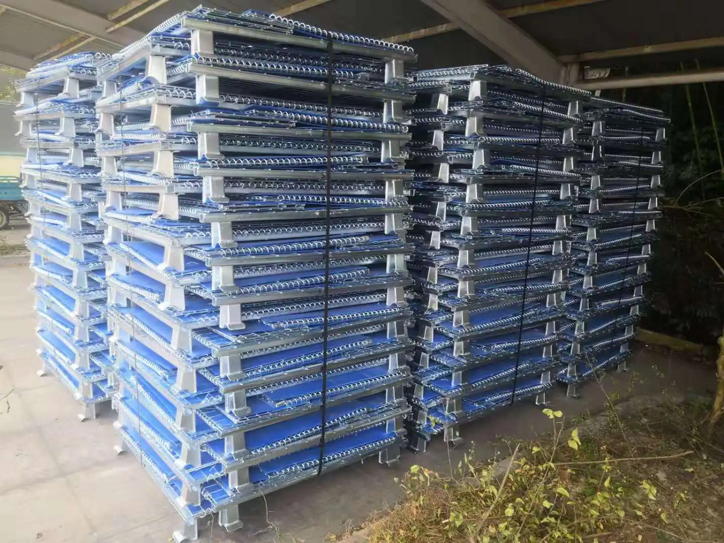 Foldable Storage Wire Mesh Container Plain Weave Heavy Duty