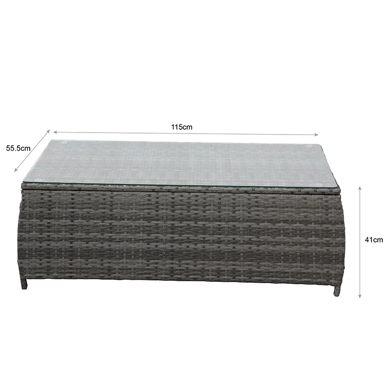 Modern Design Customized Garden Furniture Patio Rattan Sofa Set - Buy