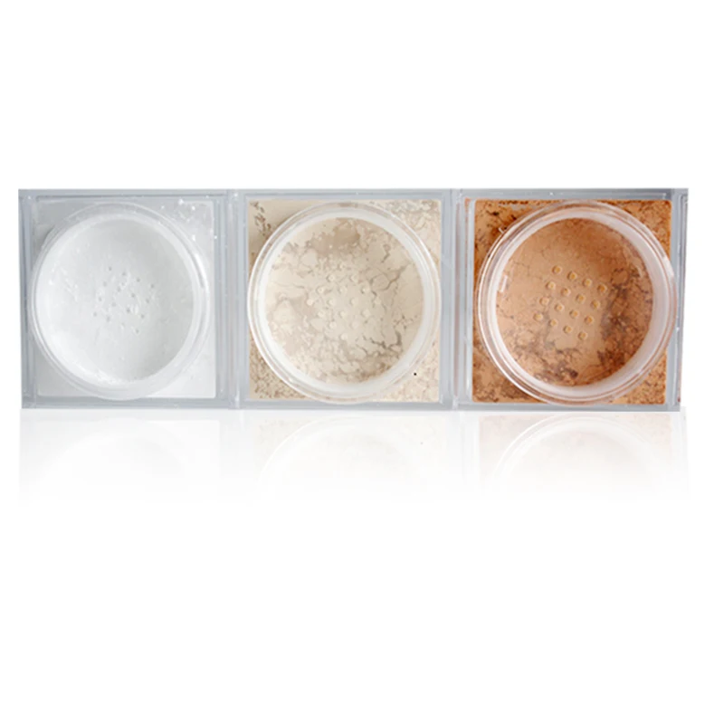 2021 New Trend Face Setting Powder Wholesale  Bulk Talc Free Makeup Translucent Loose Private Label Face Powder Setting Powder