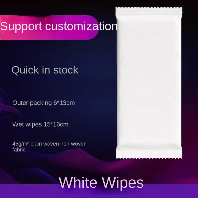 Classic Design 15*16cm Moist Towelette Freshen up Wipe Hand Wipe with Customized Logo Acceptable details
