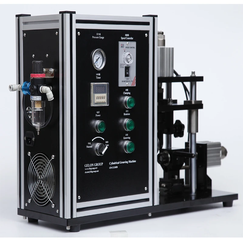 Battery Lab Equipment 18650 26650 21700 Cylinder Cell Grooving Machine For Liion Battery Lab